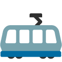 Light Rail emoji, Google, Blob, 2017