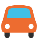 Oncoming Automobile emoji, Google, Blob, 2017
