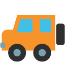 Sport Utility Vehicle emoji, Google, Blob, 2017