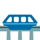 Monorail emoji, Google, Blob, 2017