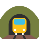 Mountain Railway emoji, Google, Blob, 2017