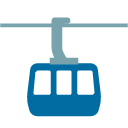 Mountain Cableway emoji, Google, Blob, 2017