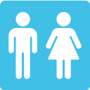 Restroom emoji, Google, Blob, 2017