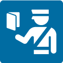 Passport Control emoji, Google, Blob, 2017