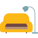 Couch and Lamp emoji, Google, Blob, 2017