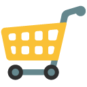 Shopping Cart emoji, Google, Blob, 2017