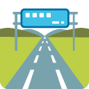 Motorway emoji, Google, Blob, 2017