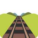 Railway Track emoji, Google, Blob, 2017