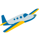 Small Airplane emoji, Google, Blob, 2017