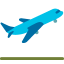 Airplane Departure emoji, Google, Blob, 2017
