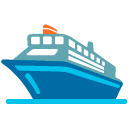 Passenger Ship emoji, Google, Blob, 2017