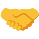 Handshake emoji, Google, Blob, 2017