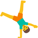 Person Cartwheeling emoji, Google, Blob, 2017