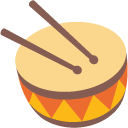 Drum emoji, Google, Blob, 2017