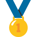 1st Place Medal emoji, Google, Blob, 2017