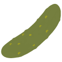 Cucumber emoji, Google, Blob, 2017