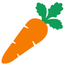 Carrot emoji, Google, Blob, 2017