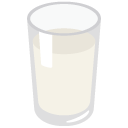 Glass of Milk emoji, Google, Blob, 2017