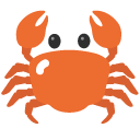 Crab emoji, Google, Blob, 2017