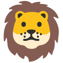 Lion emoji, Google, Blob, 2017