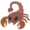 Scorpion emoji, Google, Blob, 2017