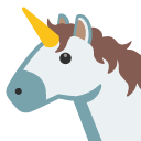 Unicorn emoji, Google, Blob, 2017