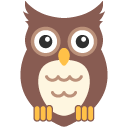 Owl emoji, Google, Blob, 2017
