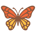 Butterfly emoji, Google, Blob, 2017