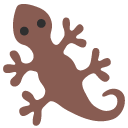 Lizard emoji, Google, Blob, 2017