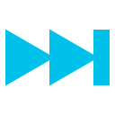 Next Track Button emoji, Google, Blob, 2017