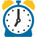 Alarm Clock emoji, Google, Blob, 2017