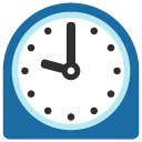 Timer Clock emoji, Google, Blob, 2017
