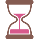 Hourglass Not Done emoji, Google, Blob, 2017