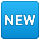 New Button emoji, Google, Redesign, 2017