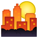 Sunset emoji, Google, Redesign, 2017