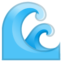 Water Wave emoji, Google, Redesign, 2017
