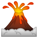 Volcano emoji, Google, Redesign, 2017