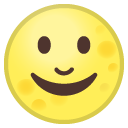 Full Moon Face emoji, Google, Redesign, 2017