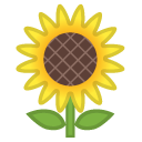 Sunflower emoji, Google, Redesign, 2017
