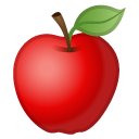 Red Apple emoji, Google, Redesign, 2017