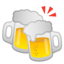 Clinking Beer Mugs emoji, Google, Redesign, 2017