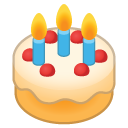 Birthday Cake emoji, Google, Redesign, 2017