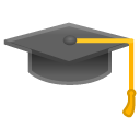 Graduation Cap emoji, Google, Redesign, 2017