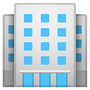 Office Building emoji, Google, Redesign, 2017