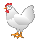 Chicken emoji, Google, Redesign, 2017