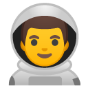 Man Astronaut emoji, Google, Redesign, 2017