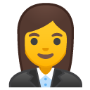 Woman Office Worker emoji, Google, Redesign, 2017