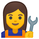 Woman Mechanic emoji, Google, Redesign, 2017
