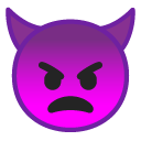 Angry Face with Horns emoji, Google, Redesign, 2017