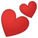 Two Hearts emoji, Google, Redesign, 2017